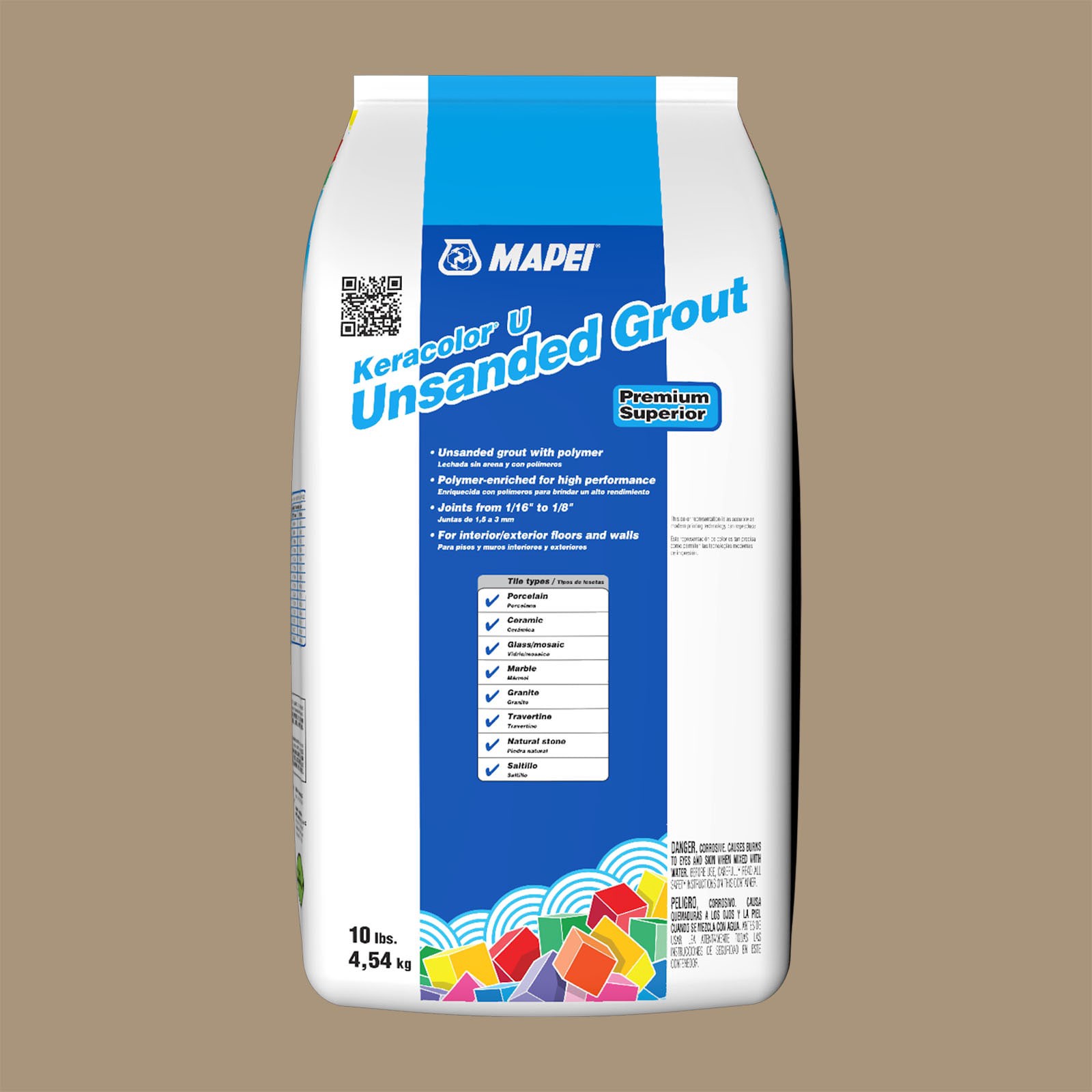 slide 1 of 6, MAPEI Keracolor Chamois #5005 Unsanded Grout (10-lb), 1 ct