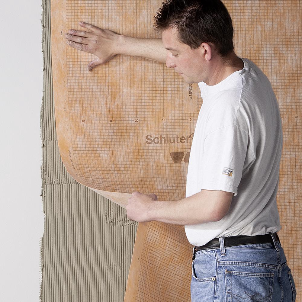 slide 3 of 6, Schluter Systems Kerdi 1181-in x 39-in Waterproofing membrane, 1 ct
