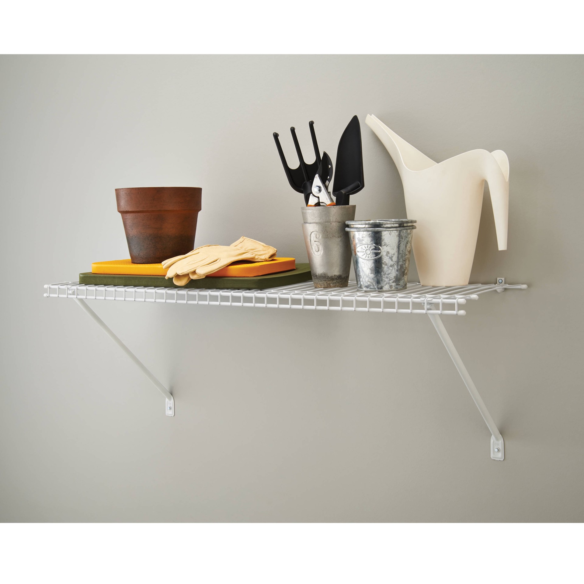 slide 3 of 6, ClosetMaid ProPack 200-Pack White Resin Back Clip, 1 ct