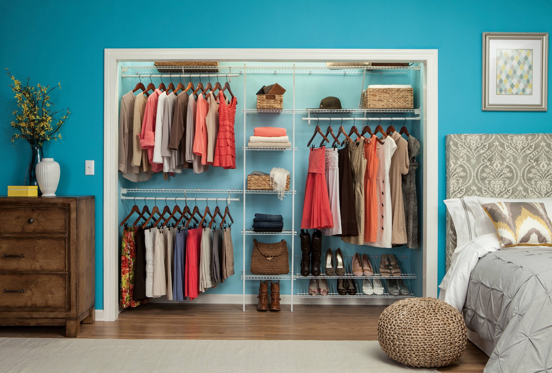 slide 5 of 6, ClosetMaid ProPack 200-Pack White Resin Back Clip, 1 ct