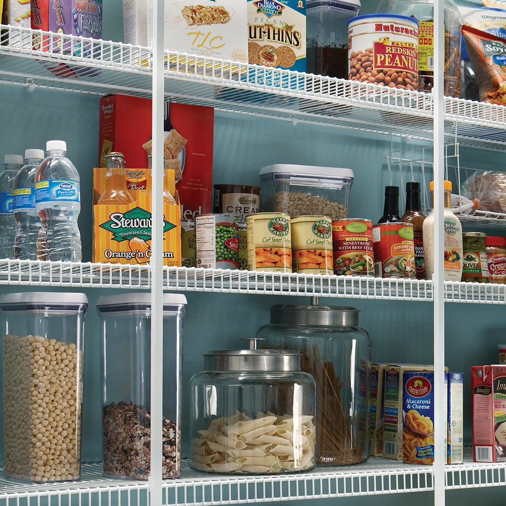 slide 6 of 6, ClosetMaid ProPack 200-Pack White Resin Back Clip, 1 ct