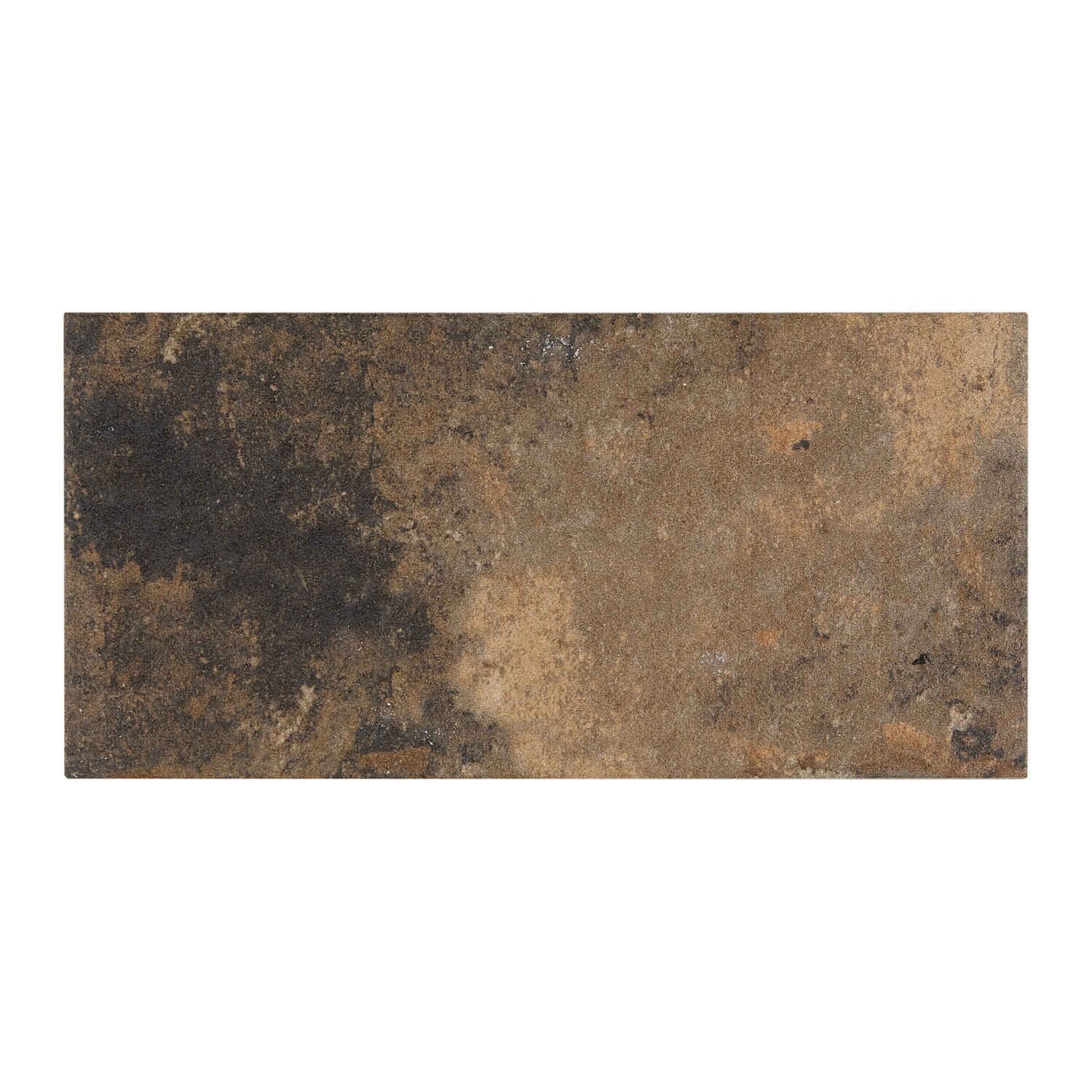 slide 3 of 6, allen + roth Wright City Brown 4-in x 8-in Matte Porcelain Floor and Wall Tile ( 0.22-sq ft Piece ), 1 ct