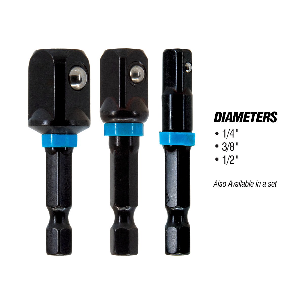 slide 4 of 6, Spyder 3/8-in to 1/4-in Standard Socket Adapter, 1 ct