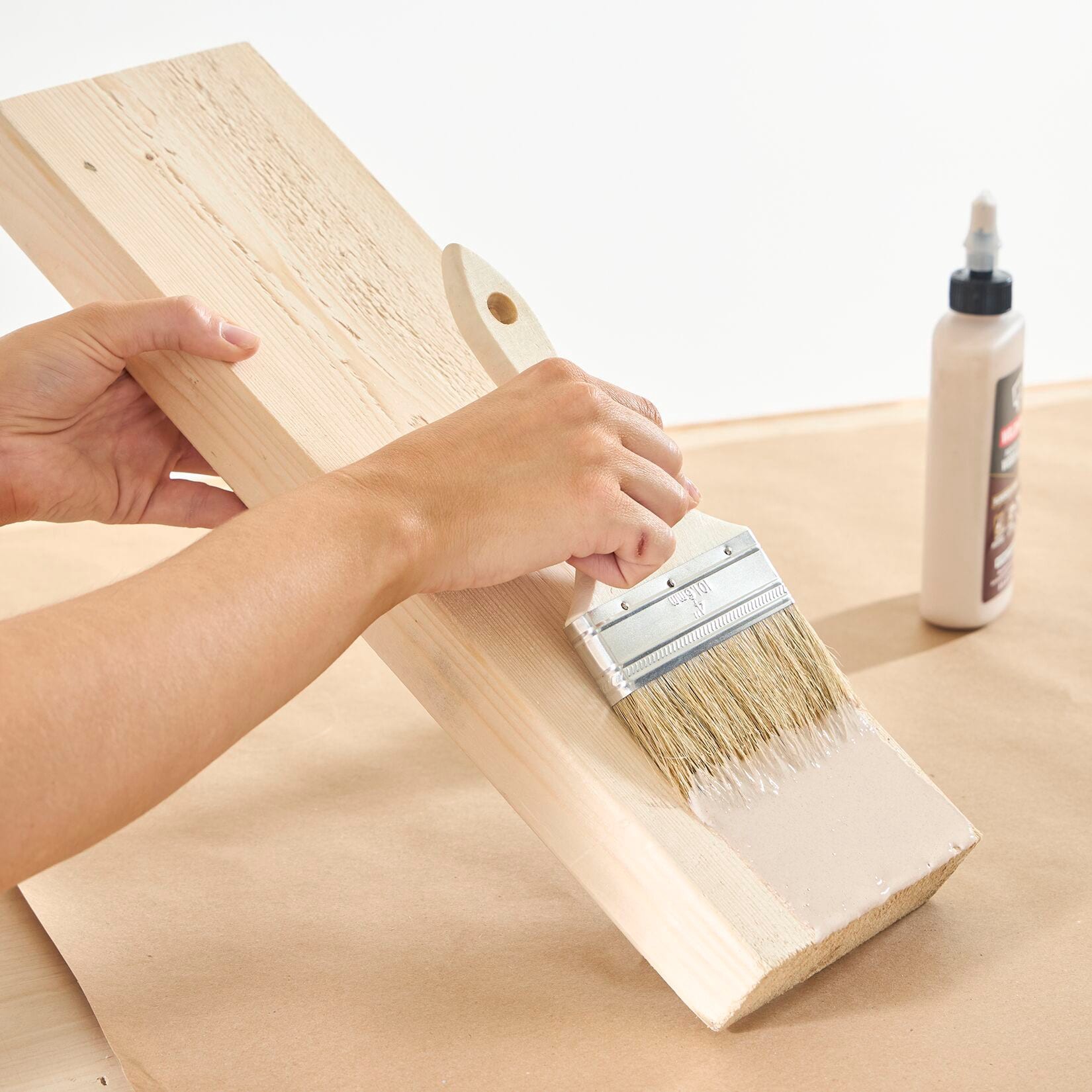 slide 5 of 6, Project Source 4-in Flat Chip Brush, 1 ct