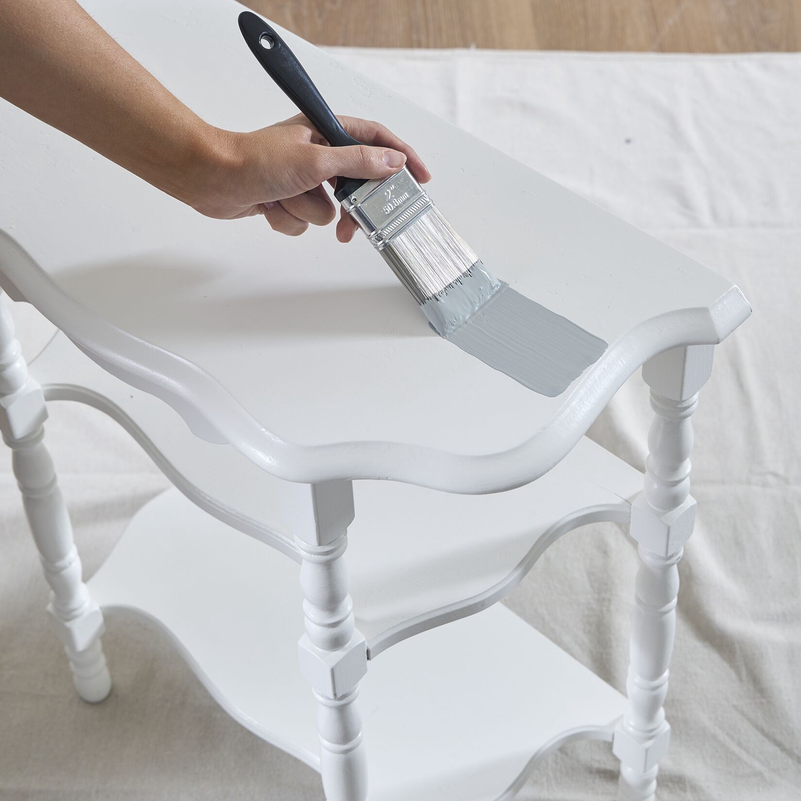 slide 5 of 5, Project Source Economy 2-in Flat Multipurpose Brush, 1 ct