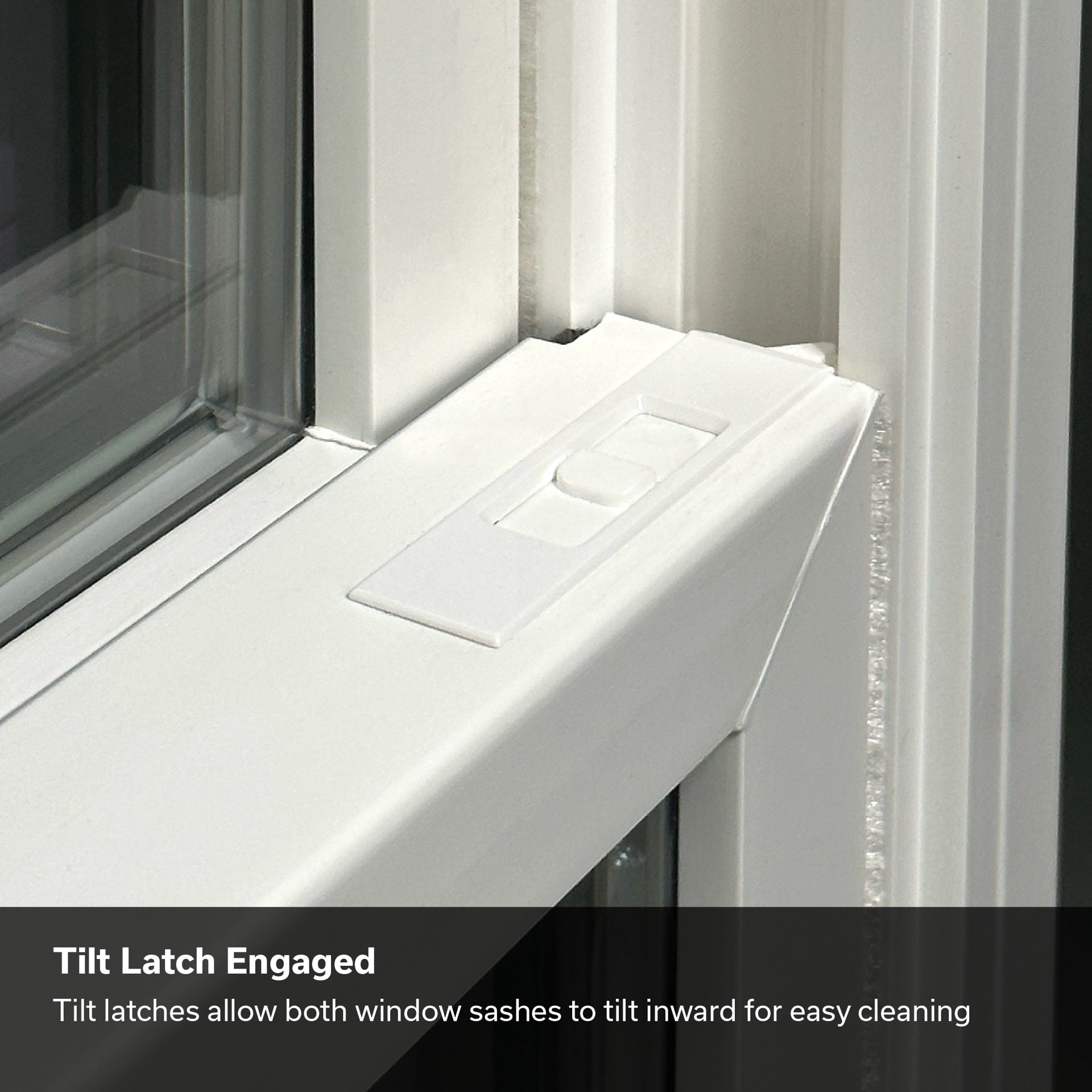 slide 4 of 6, United Window & Door PRO Series 31-1/2-in x 53-1/2-in Black Exterior White Interior Vinyl New construction Double Hung Window Low-E argon Double Pane Glass with Grids (Full Screen Included), 1 ct