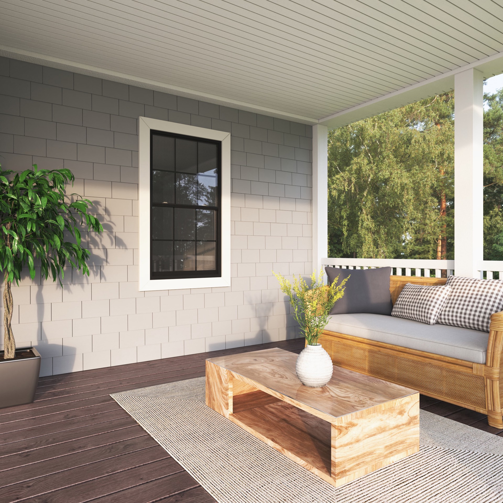 slide 3 of 6, United Window & Door PRO Series 35-1/2-in x 59-1/2-in Black Exterior White Interior Vinyl New construction Double Hung Window Low-E argon Double Pane Glass with Grids (Full Screen Included), 1 ct