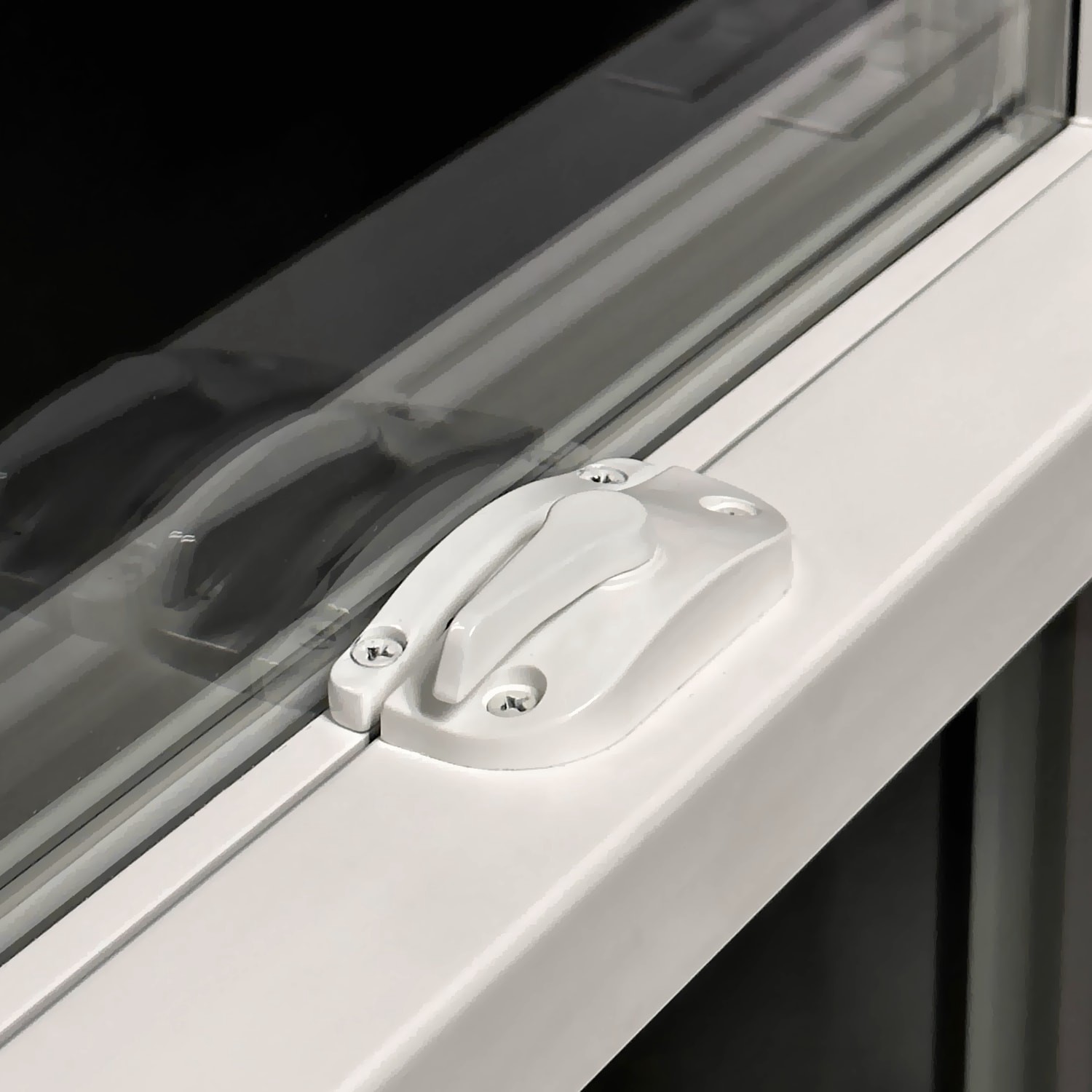 slide 6 of 6, United Window & Door PRO Series 31-1/2-in x 53-1/2-in Black Exterior White Interior Vinyl New construction Double Hung Window Low-E argon Double Pane Glass with Grids (Full Screen Included), 1 ct