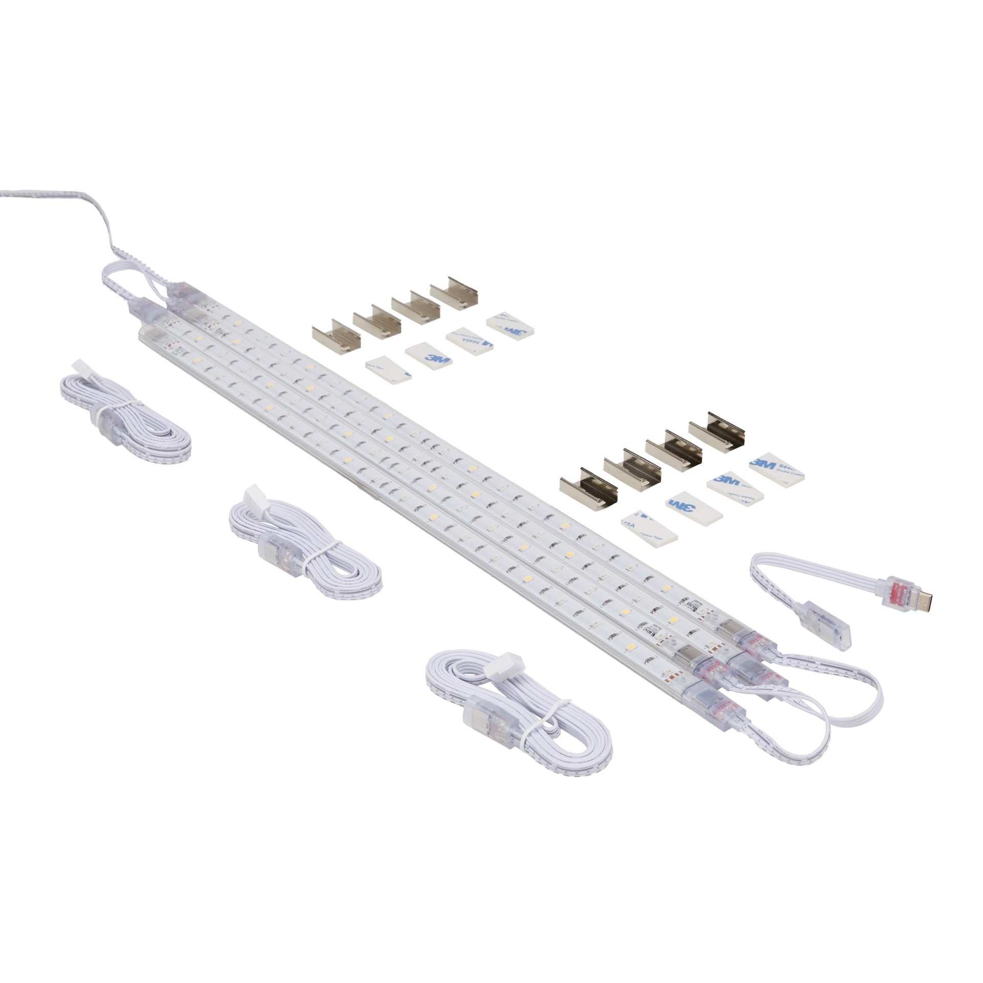 slide 2 of 6, Utilitech 21.65-in 1 -Light White 9 -Watt Full spectrum LED Strip grow light, 1 ct