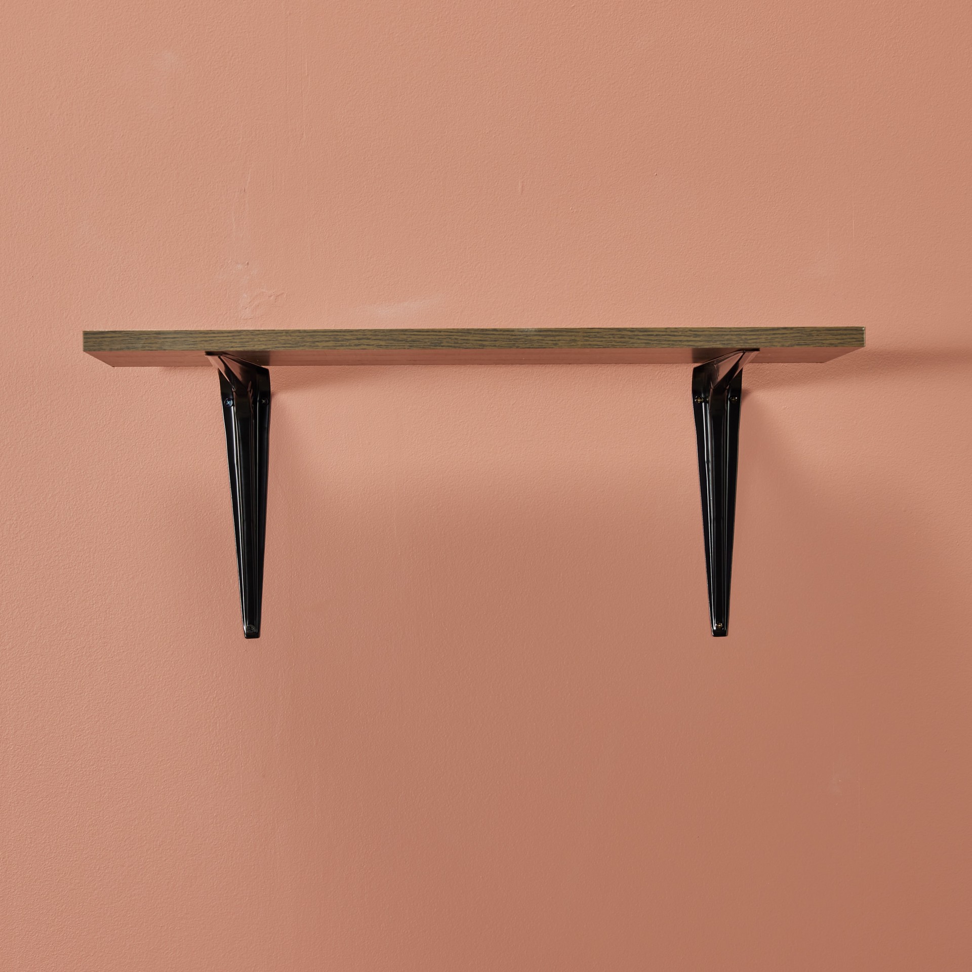 slide 3 of 6, Project Source 11.5-in L x 1.875-in W x 9.05-in D Black Shelf bracket, 1 ct