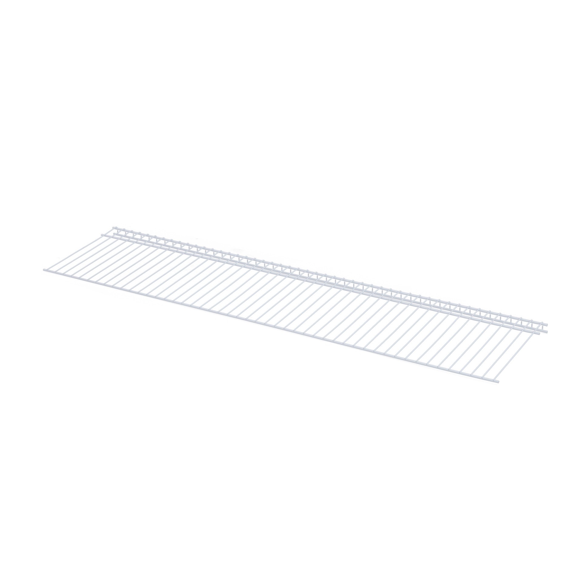 slide 4 of 6, Project Source All Purpose 6-ft x 12-in White Universal Wire Shelf, 1 ct