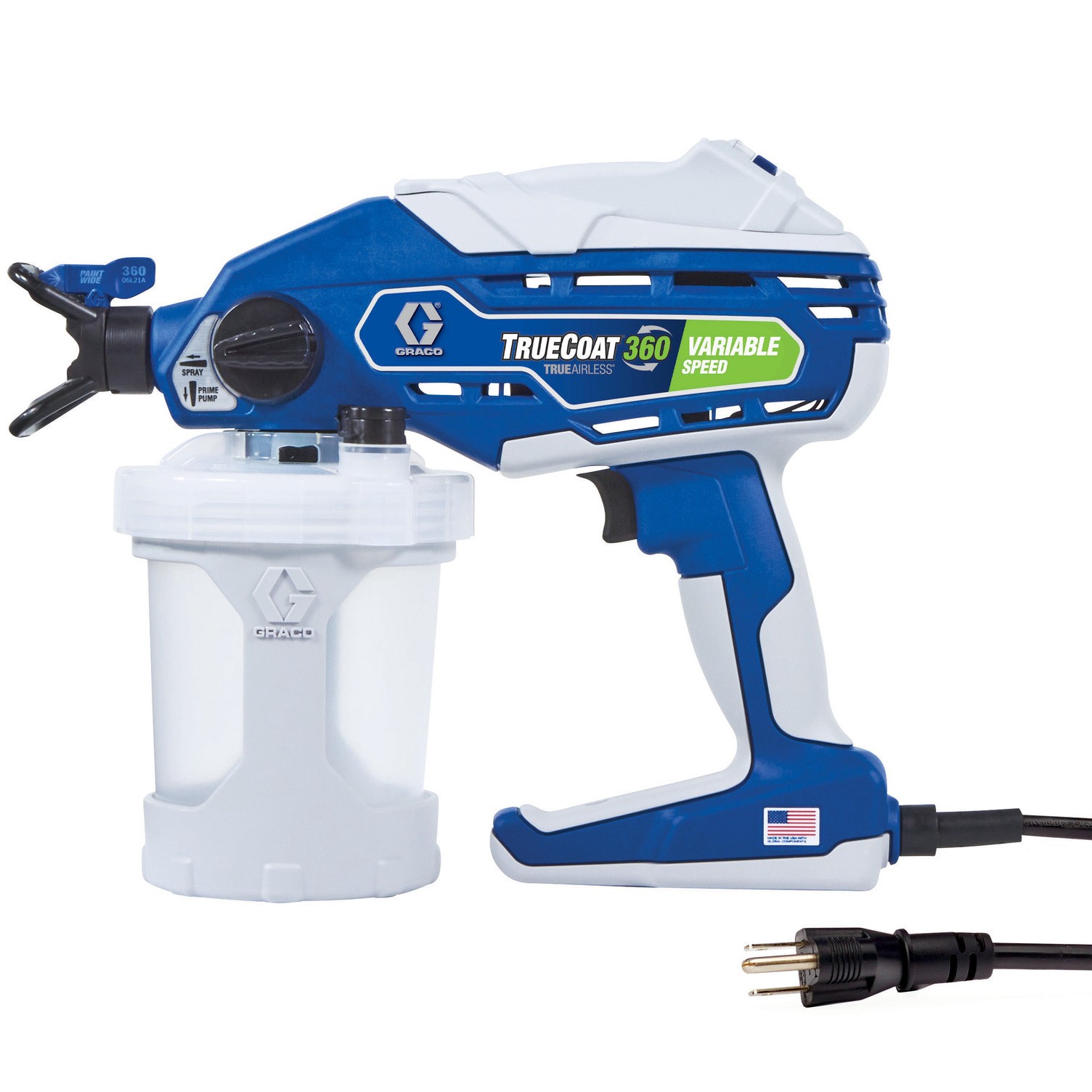 slide 1 of 6, Graco TrueCoat 360 Variable Speed Electric Handheld Airless Paint Sprayer, 1 ct
