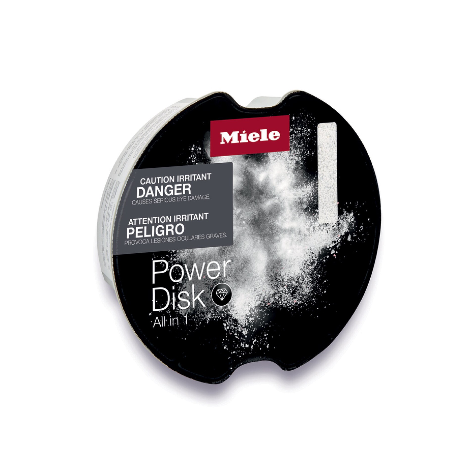 slide 3 of 4, Miele AutoDos PowerDisk All-In-One 49.4 -oz Dishwasher Detergent, 1 ct