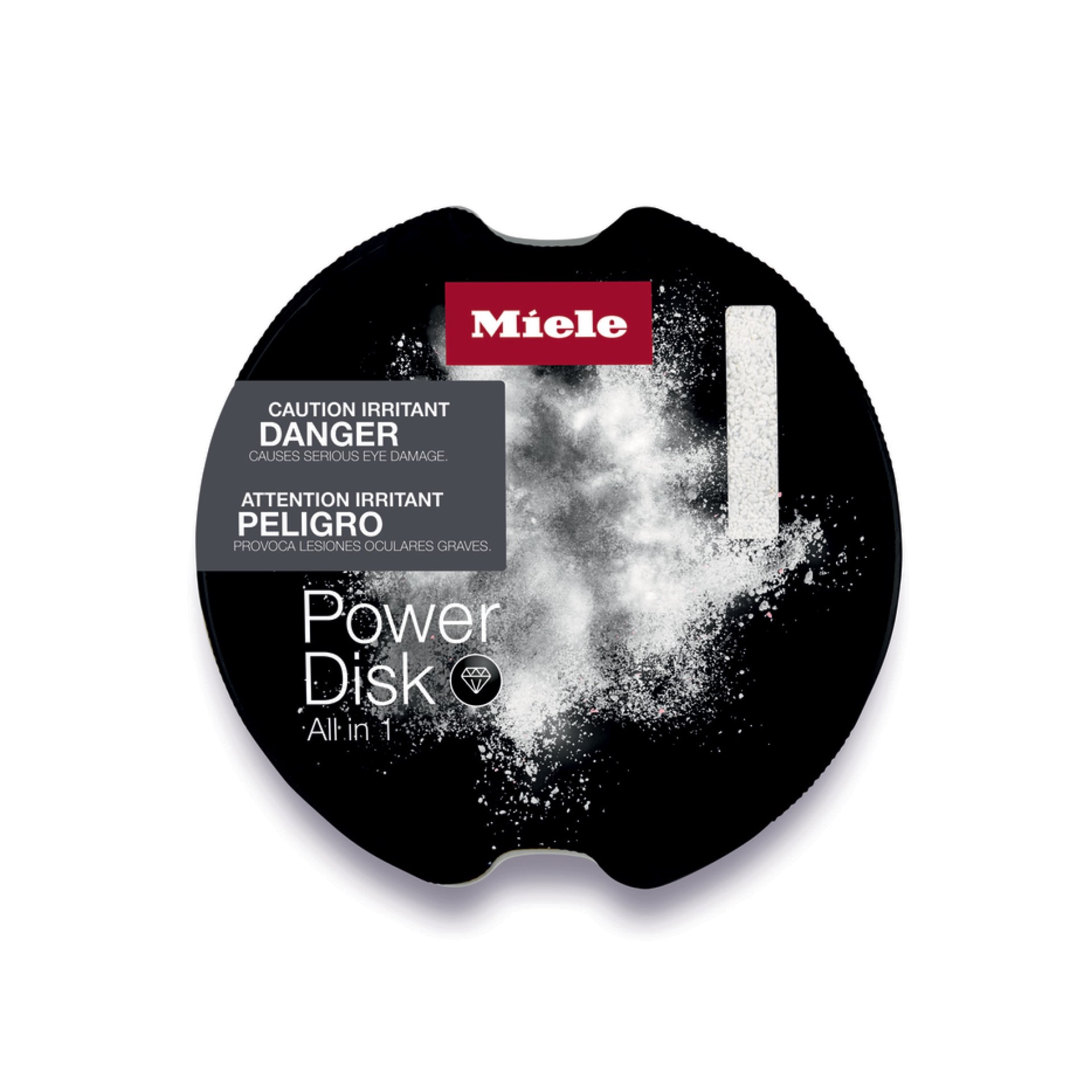 slide 1 of 4, Miele AutoDos PowerDisk All-In-One 49.4 -oz Dishwasher Detergent, 1 ct