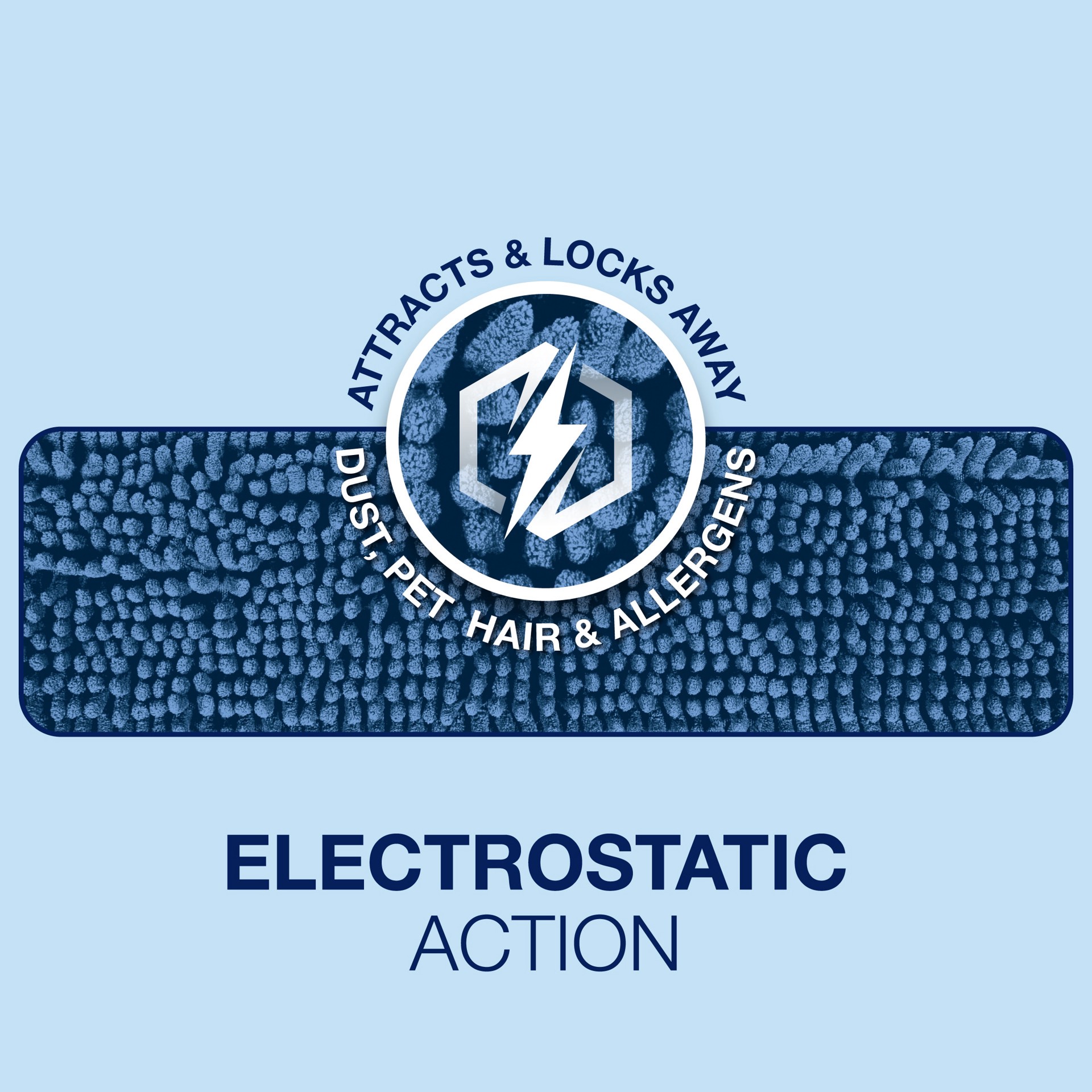 slide 4 of 6, Bona Reusable Microfiber Mop Pad, 1 ct