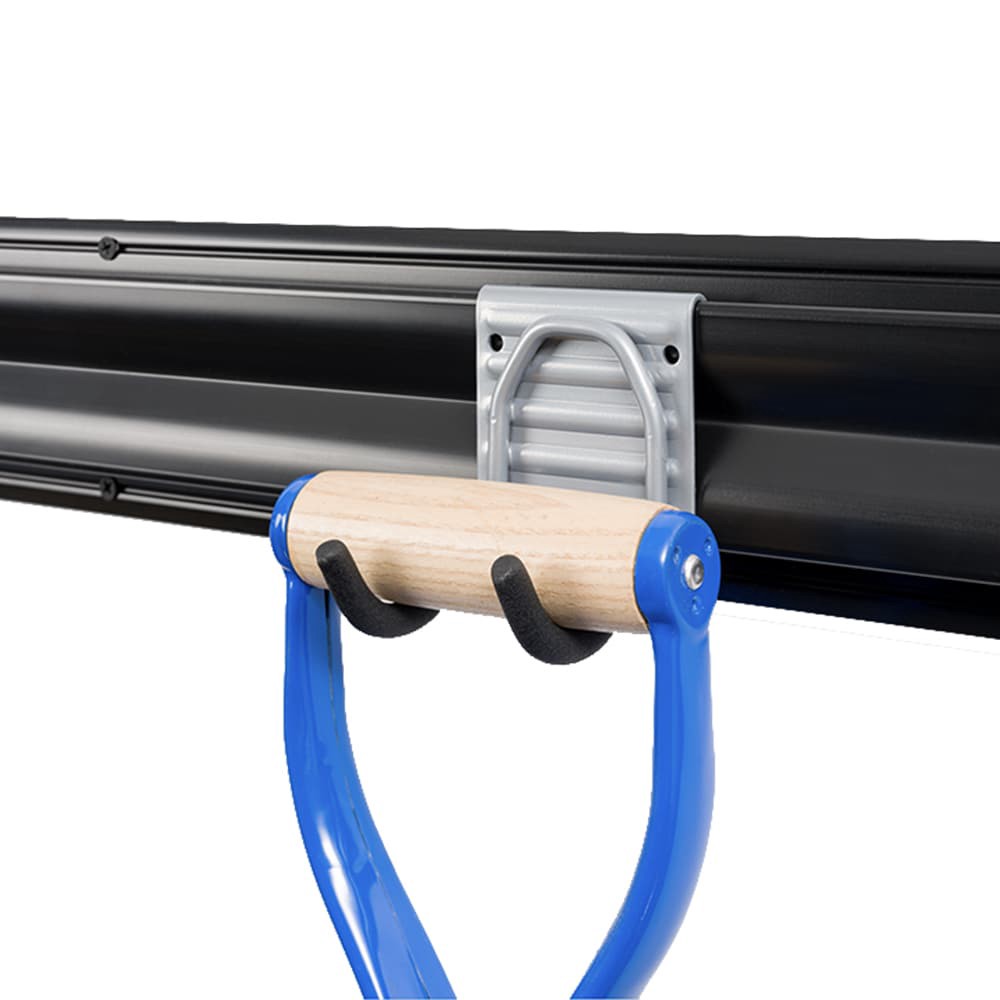 slide 6 of 6, Kobalt K-Rail 15 -Piece 32-in Black/Grey PVC Storage rail system, 1 ct