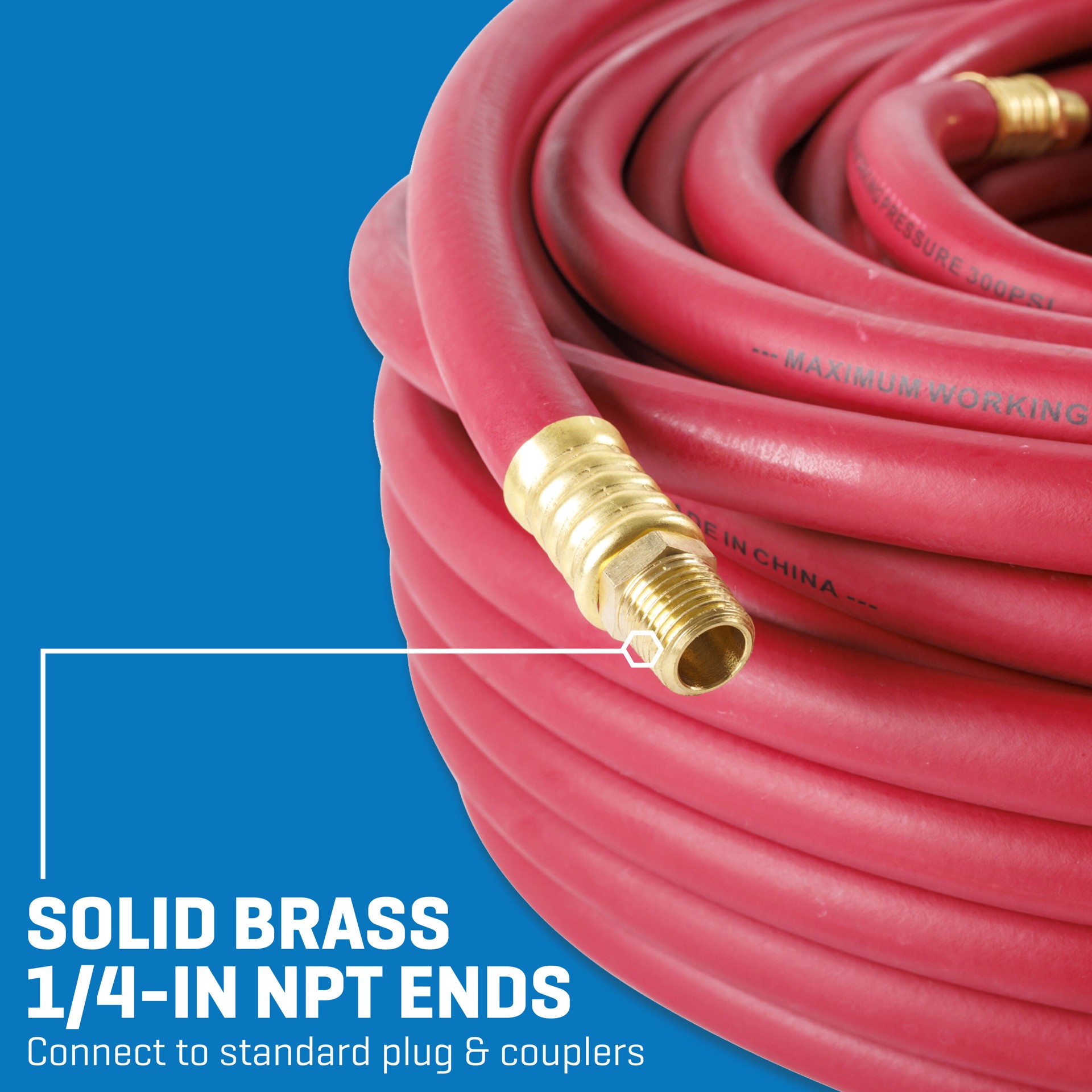 slide 5 of 6, Kobalt Economy Rubber 3/8-in X 100-Ft, 1 ct