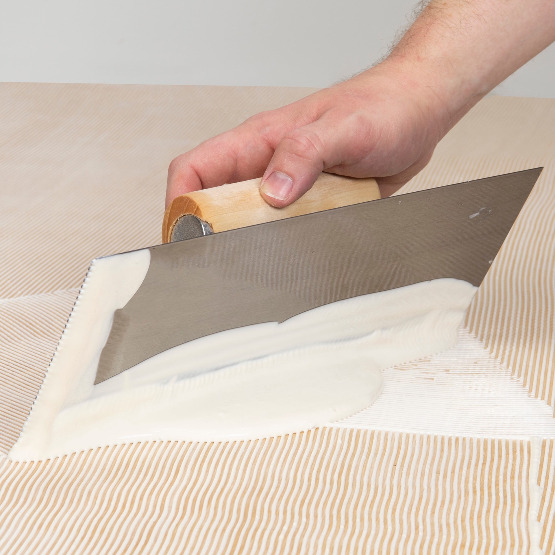 slide 3 of 6, Capitol 1/16-in x 1/16-in x 1/16-in Ground Steel Square Notch Carpet Floor Trowel, 1 ct