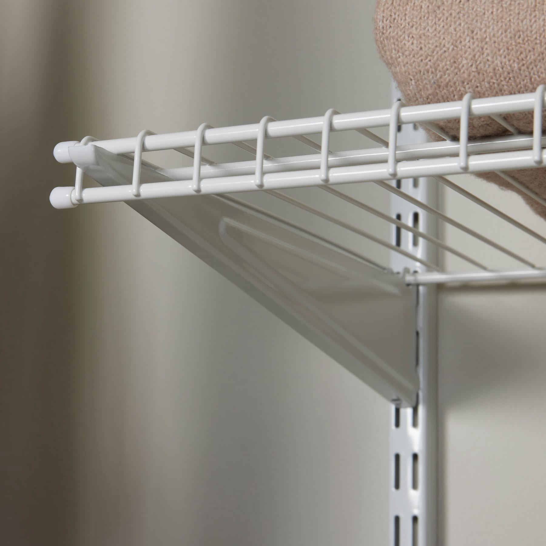 slide 5 of 6, Project Source 0.2-in Plastic Wire Closet End Cap, 1 ct