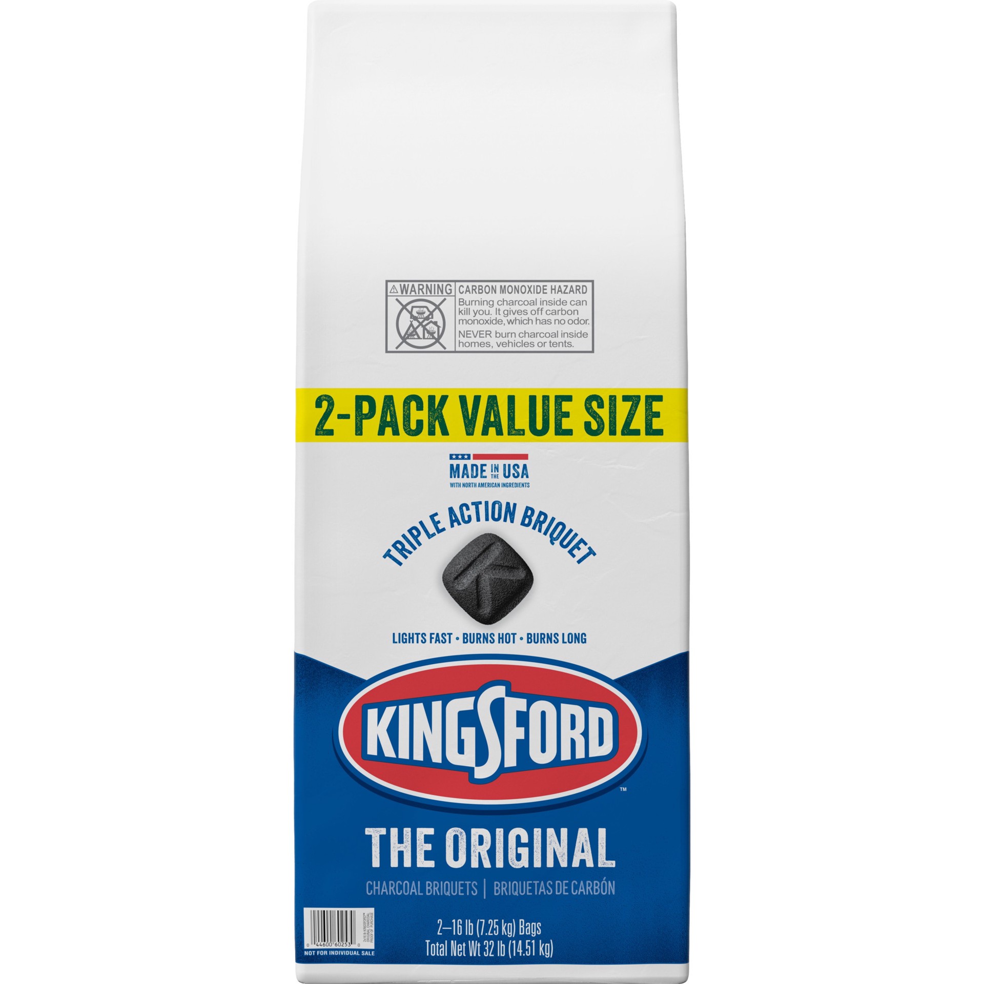 slide 3 of 6, Kingsford 2 -Pack 16 Pound(s) Charcoal briquettes, 1 ct