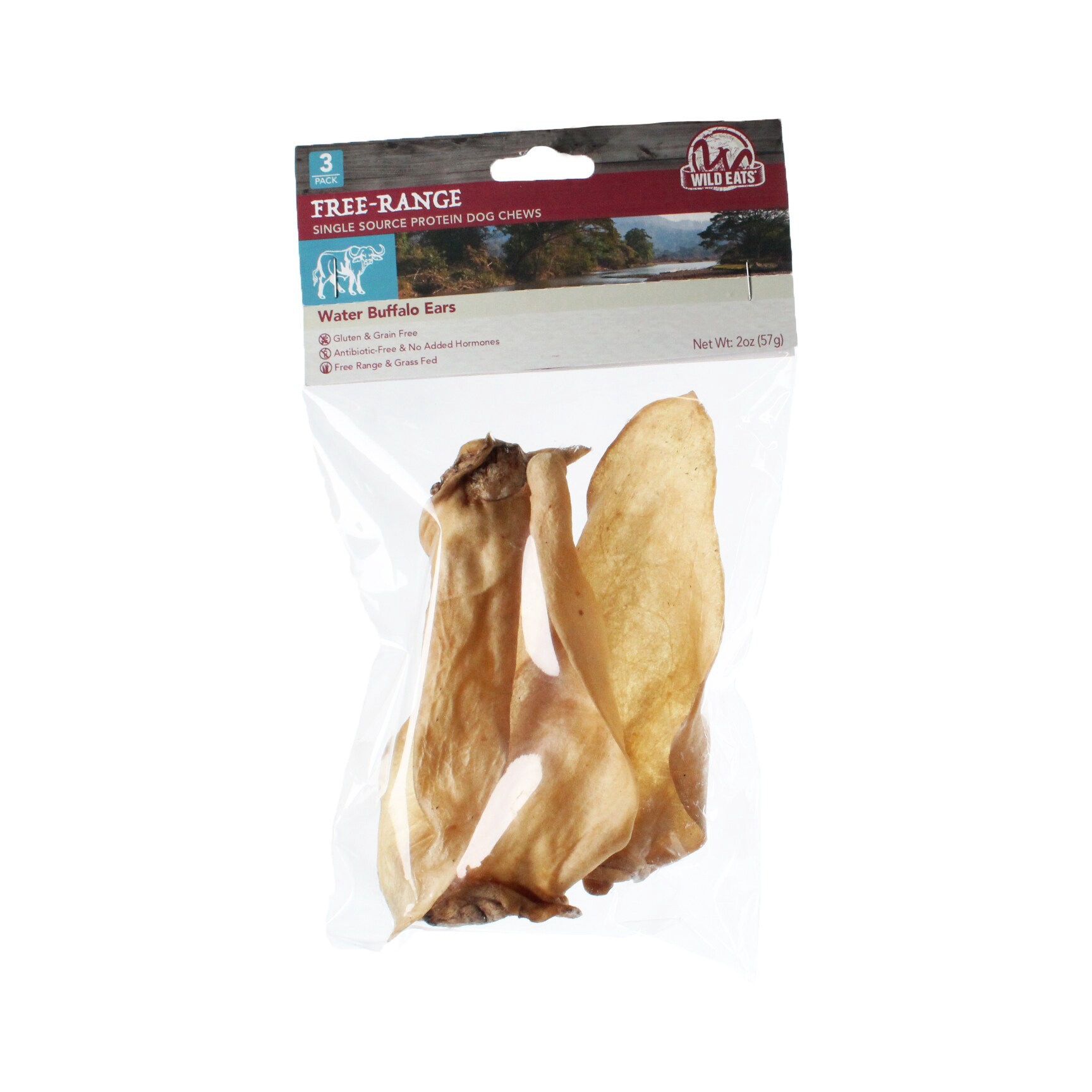 slide 1 of 1, WILD EATS No-rawhide Chews for Dog Beef Flavor, 1 ct