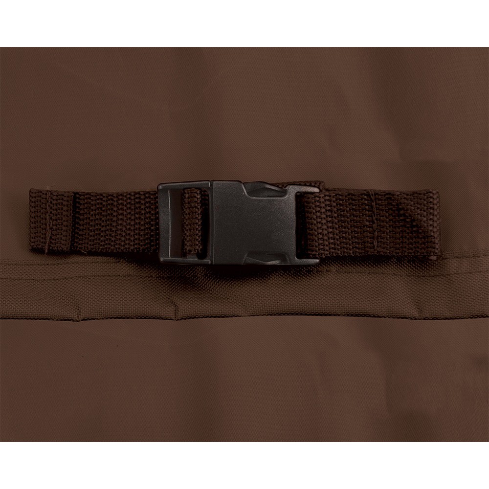 slide 3 of 5, Style Selections Dark brown Premium Polyester Patio Furniture Cover For Conversation chair, 1 ct