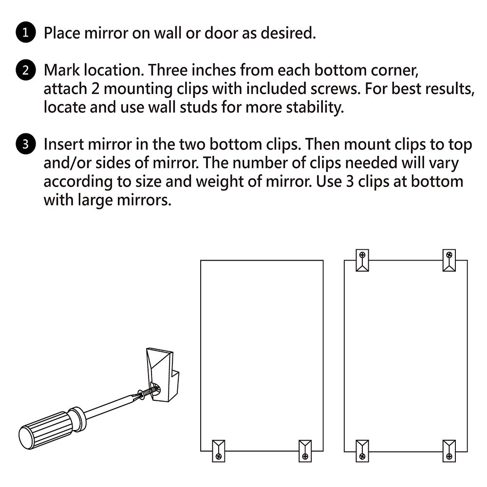 slide 4 of 6, Project Source 6 -Pack Plastic 1/4-in Clips, 1 ct