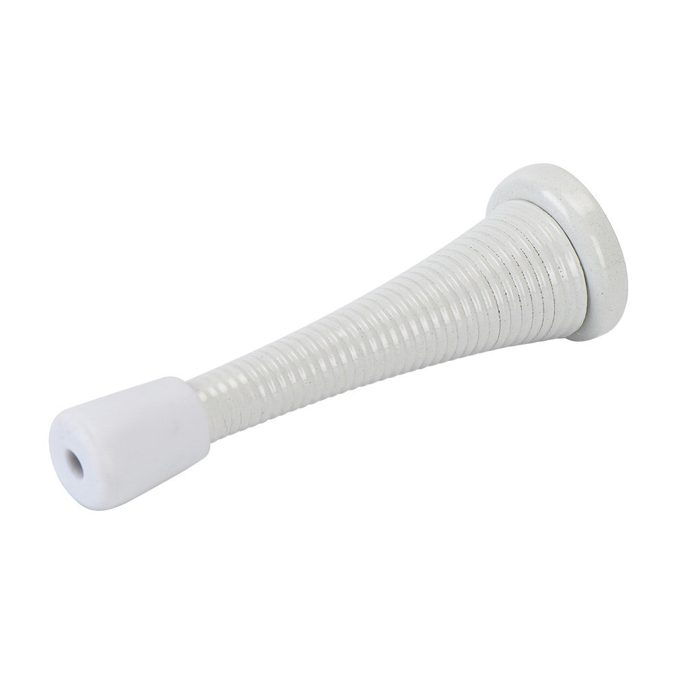 slide 2 of 6, RELIABILT 3-in White Spring Door Stop 5 -Pack, 1 ct
