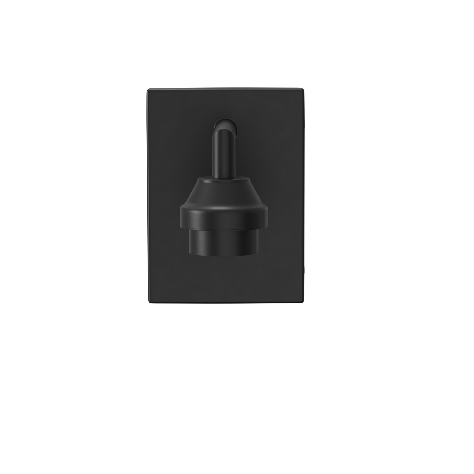 slide 4 of 6, Style Selections Mix and Match 4.75-in 1 Light Matte Black Transitional Bathroom Vanity light fitter, 1 ct