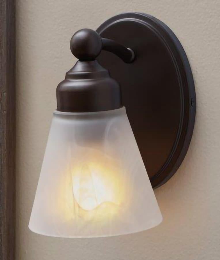 slide 6 of 6, Style Selections Mix and Match 7-in 1 -Light Bronze Transitional Vanity light fitter, 1 ct