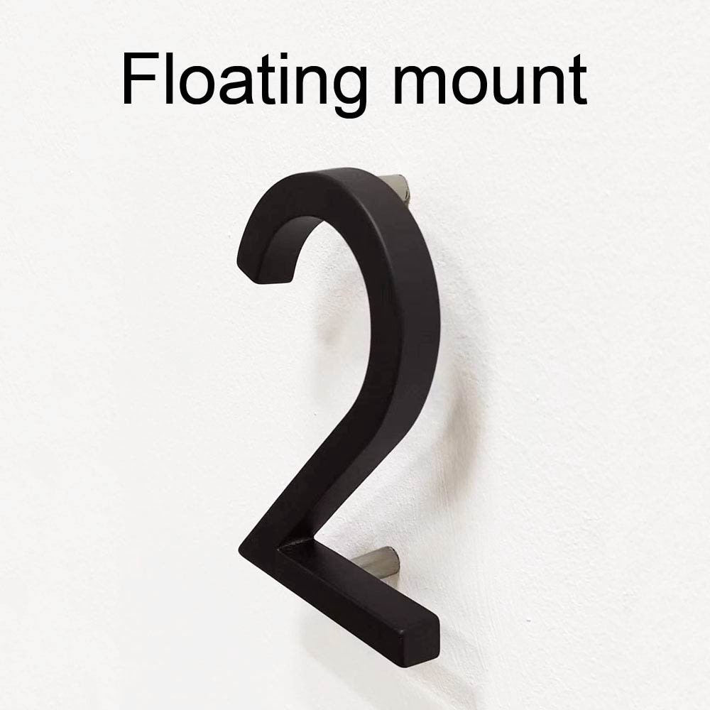 slide 5 of 6, Origin 21 Urbana Park 4-in Black Number 2, 1 ct