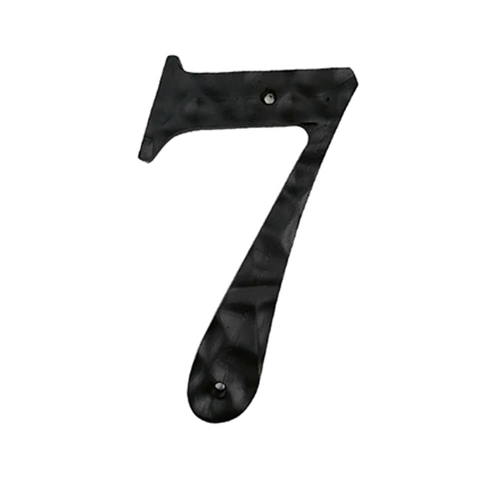 slide 1 of 6, RELIABILT 6-in Black Number 7, 1 ct