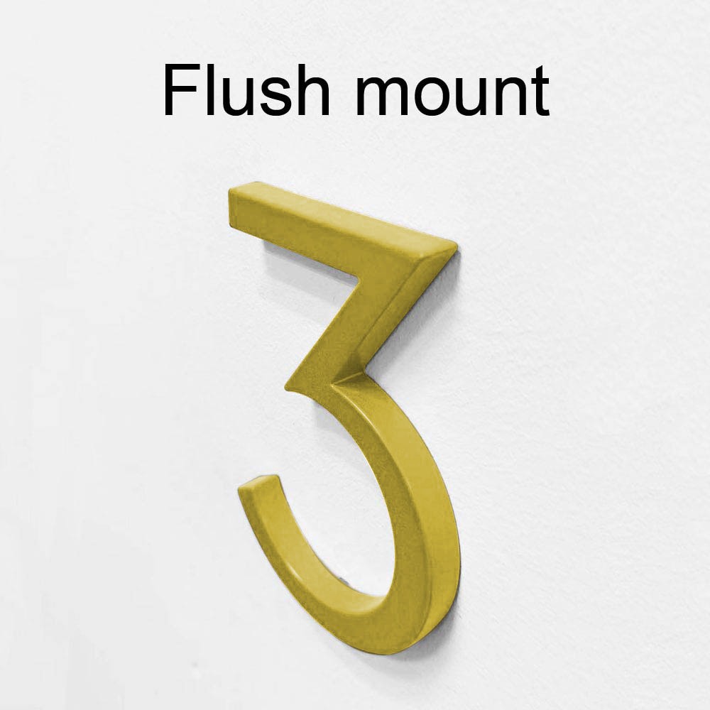 slide 5 of 6, Origin 21 Urbana Park 5-in Gold Number 3, 1 ct