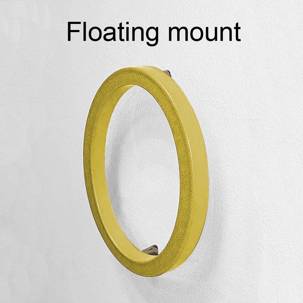 slide 6 of 6, Origin 21 Urbana Park 5-in Gold Number Zero, 1 ct