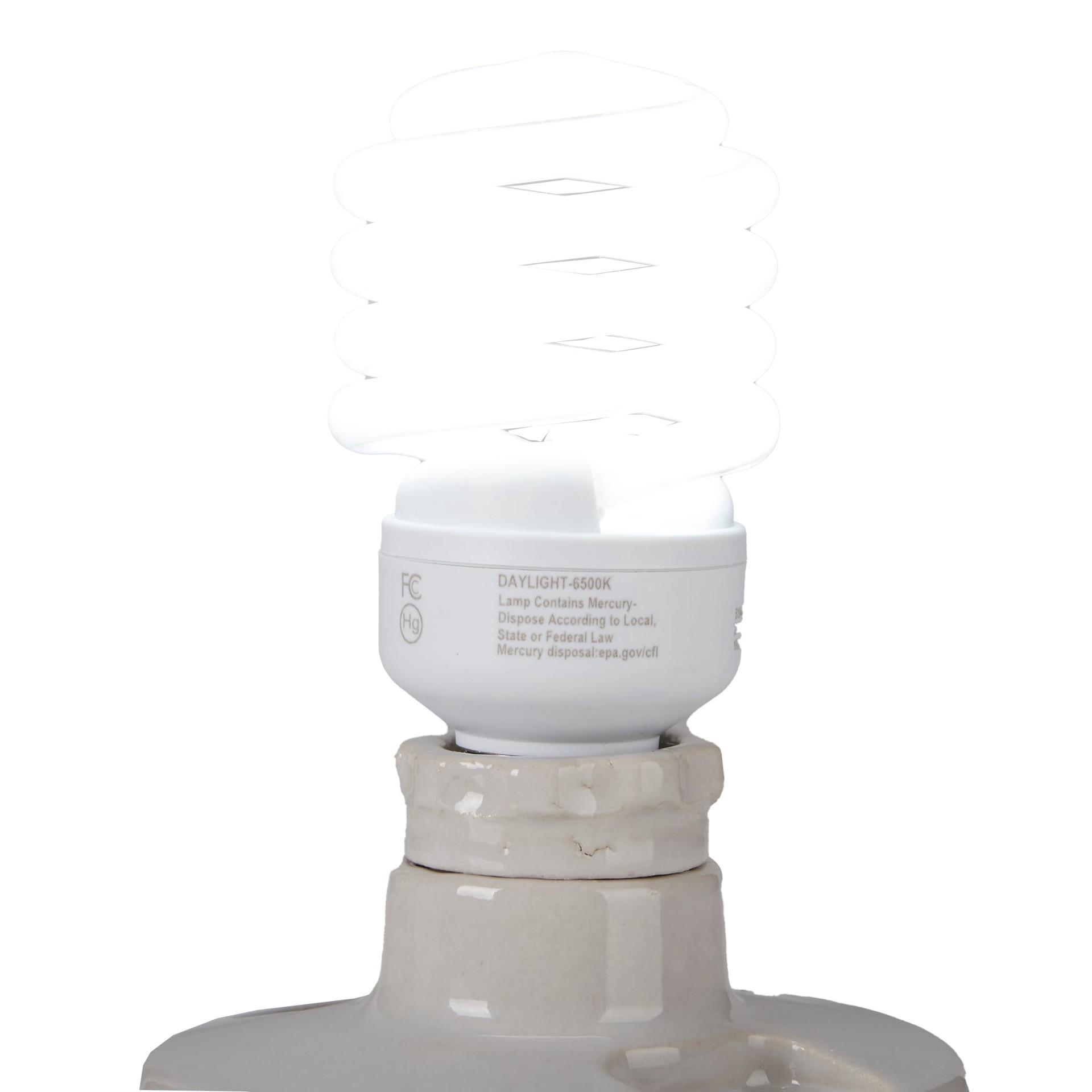 slide 3 of 6, Utilitech 100 -Watt EQ Daylight Medium base (E-26) CFL General purpose Light Bulb 4 -Pack, 1 ct