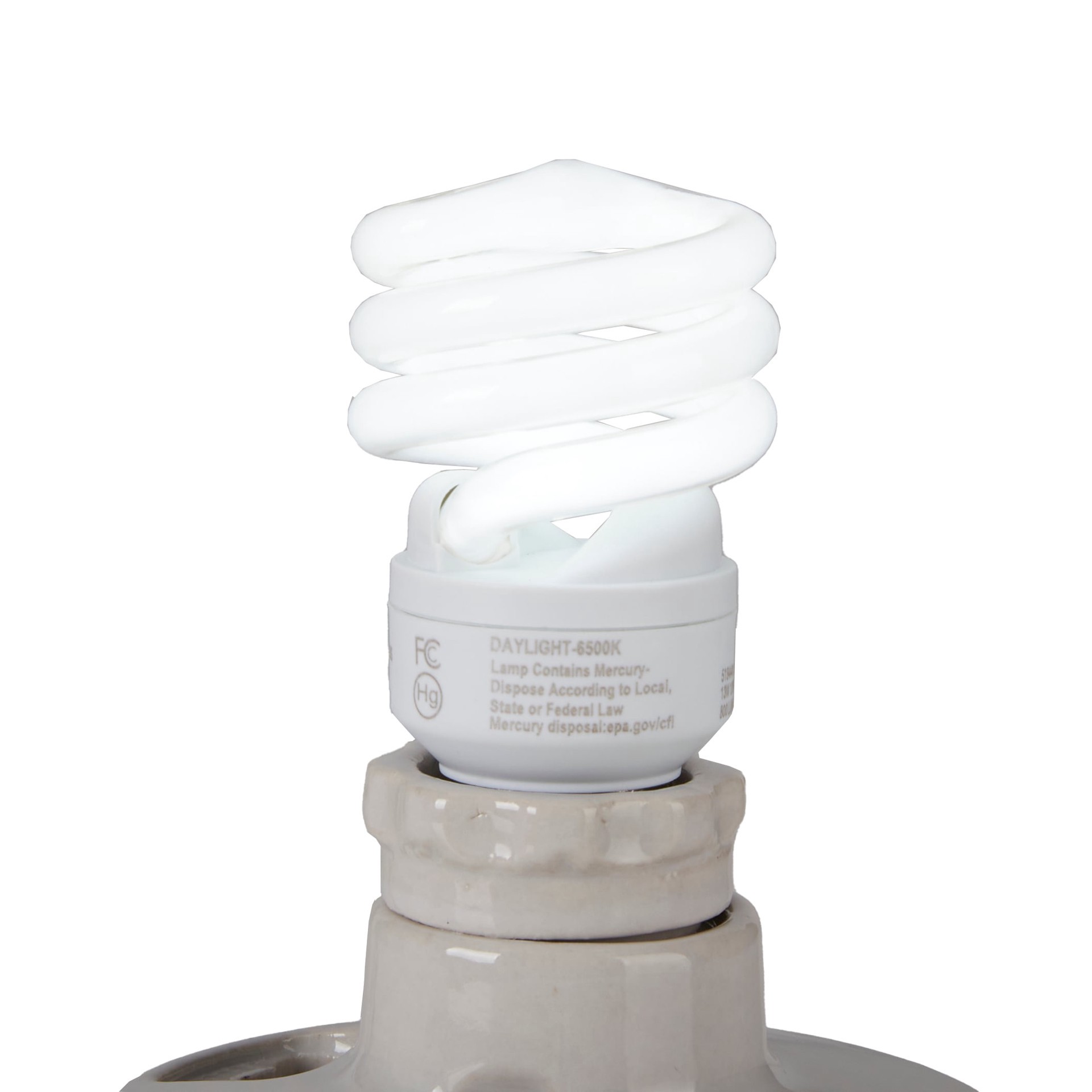 slide 3 of 6, Utilitech 60 -Watt EQ Daylight Medium base (E-26) CFL General purpose Light Bulb 4 -Pack, 1 ct