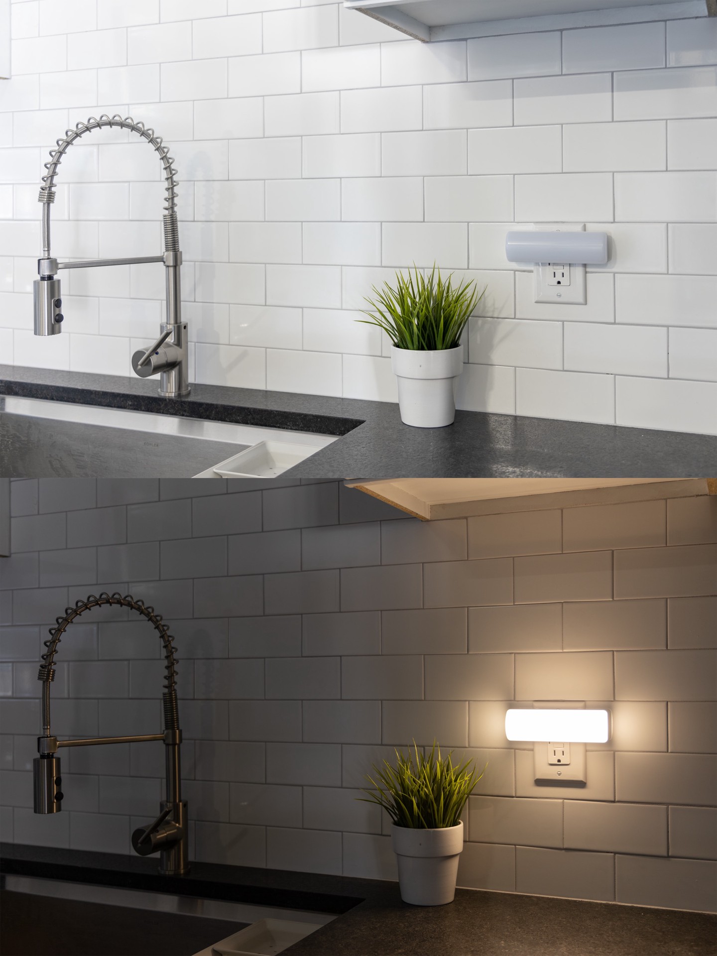 slide 6 of 6, Enbrighten 200 Lumen White LED Night Light, 1 ct