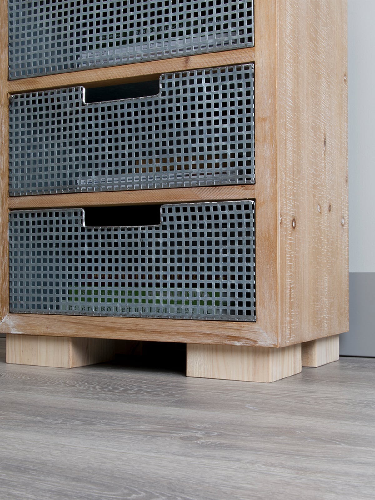 slide 5 of 5, Waddell 4.75-in x 4.75-in Bun Feet Pine Sofa Leg, 1 ct