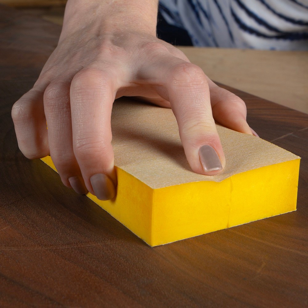 slide 4 of 6, Gator AlumiNext Super fine 400-Grit Sanding sponge 3-in x 5-in, 1 ct