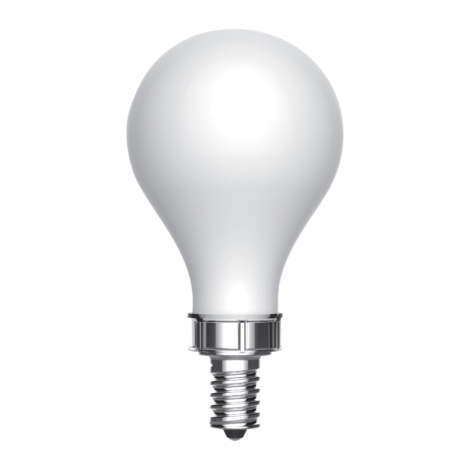 slide 3 of 6, GE 100 -Watt EQ A15 Daylight Candelabra screw base E12 Dimmable LED General purpose Light Bulb 2 -Pack, 1 ct