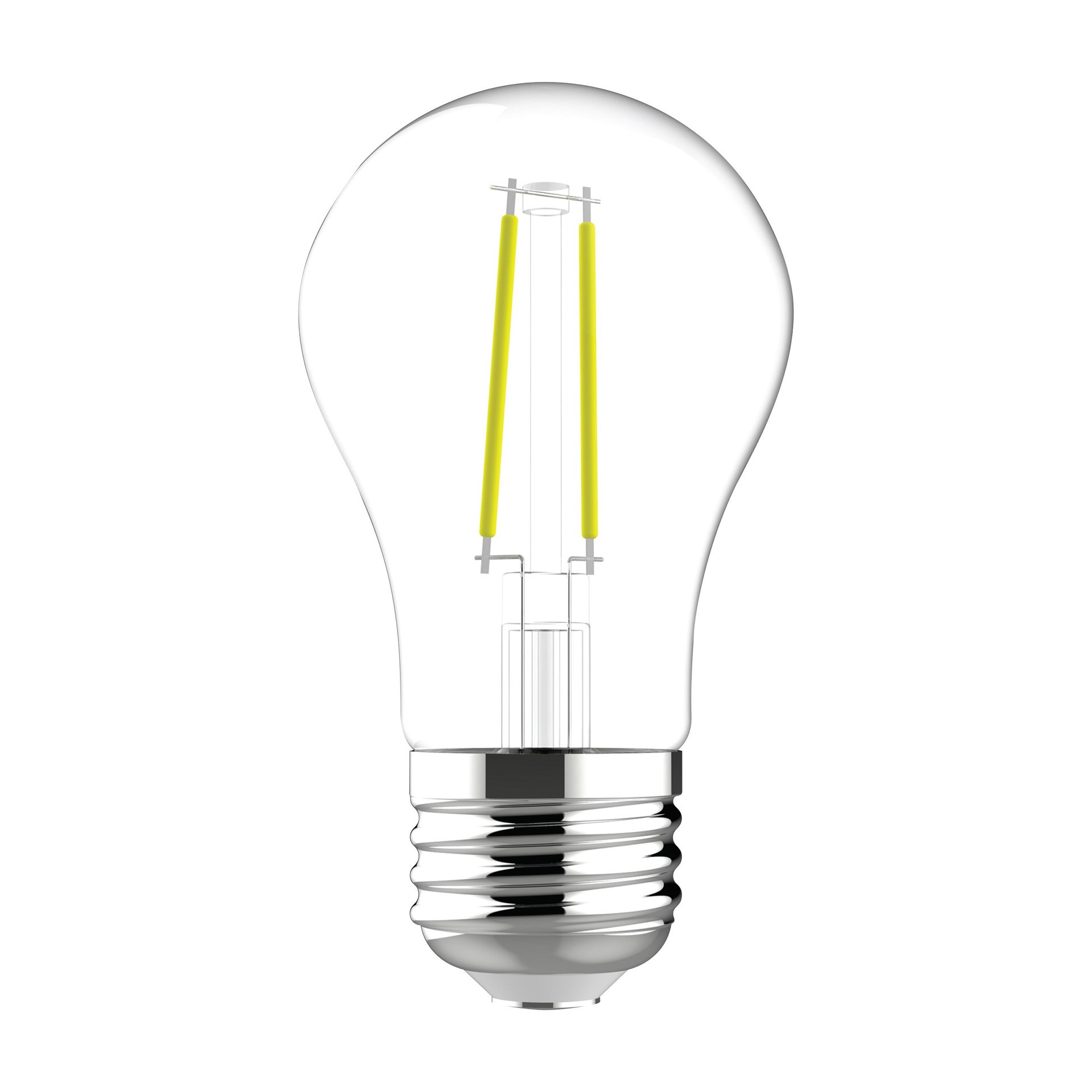 slide 3 of 6, GE 40 -Watt EQ A15 Bright white Medium base (E-26) Dimmable LED General purpose Light Bulb 3 -Pack, 1 ct