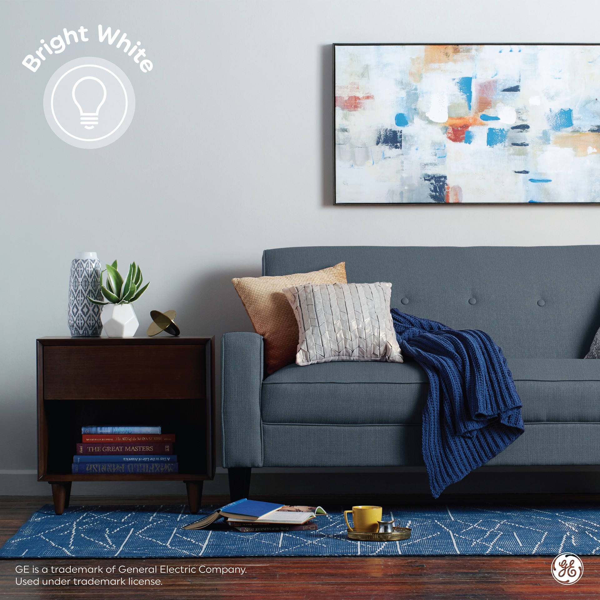 slide 6 of 6, GE 40 -Watt EQ A15 Bright white Medium base (E-26) Dimmable LED General purpose Light Bulb 3 -Pack, 1 ct