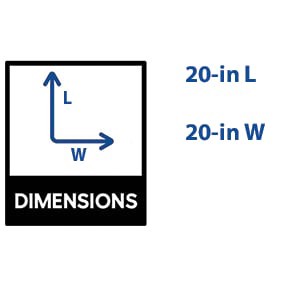 slide 2 of 5, Origin 21 20-in x 20-in Multiple colors/finishes Square Indoor Decorative Pillow, 1 ct