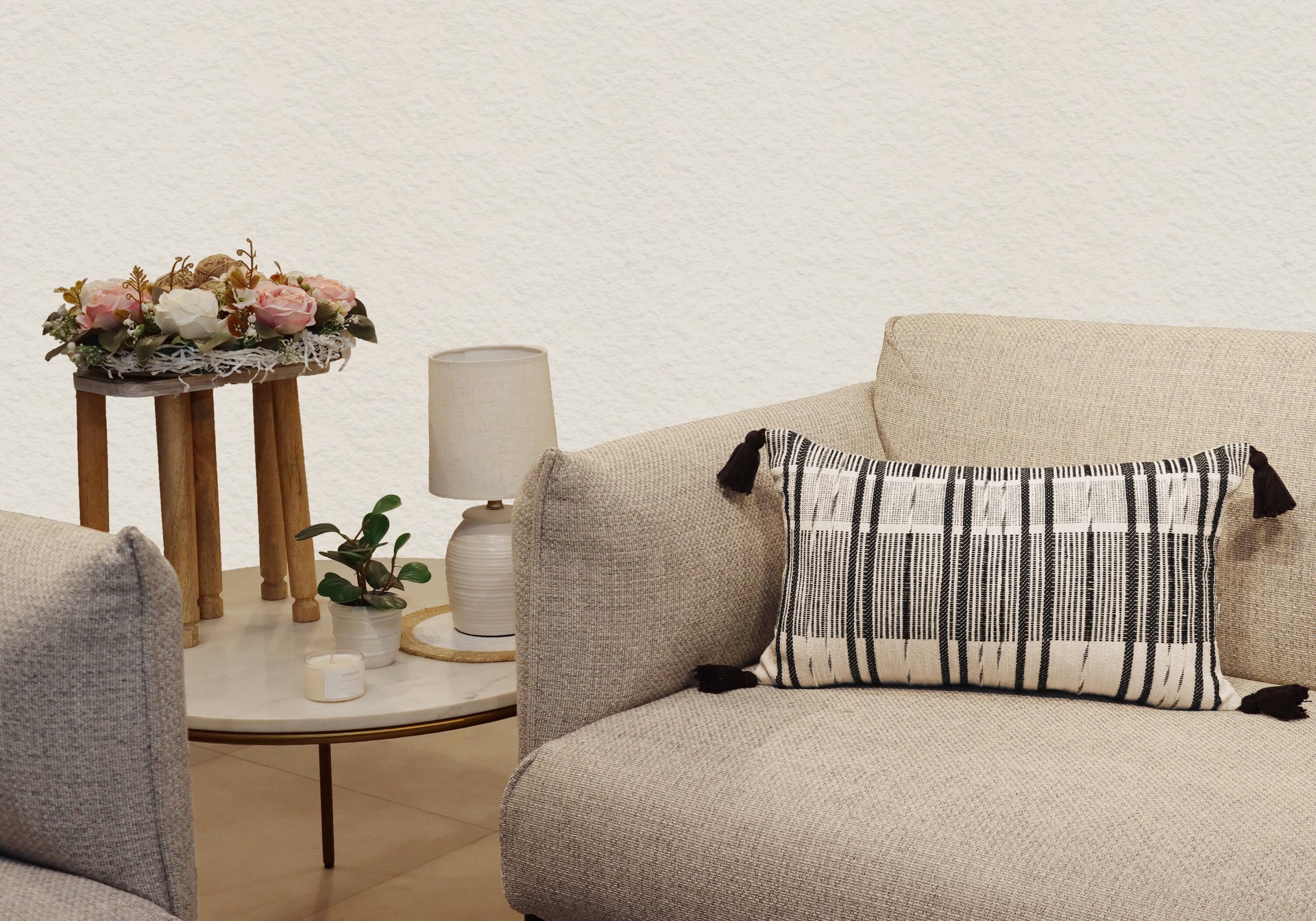 slide 6 of 6, allen + roth 12-in x 20-in Multiple colors/finishes Oblong Indoor Decorative Pillow, 1 ct