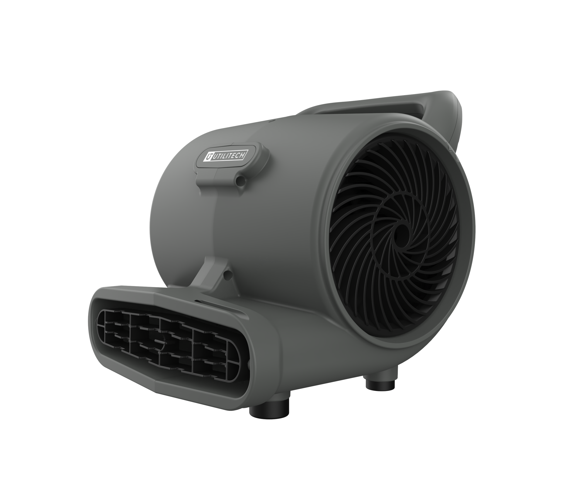 slide 6 of 6, Utilitech Air Mover 1/4-HP 900-CFM Centrifugal Daisy Chain Compatible Indoor Blower Fan with Timer, 1 ct