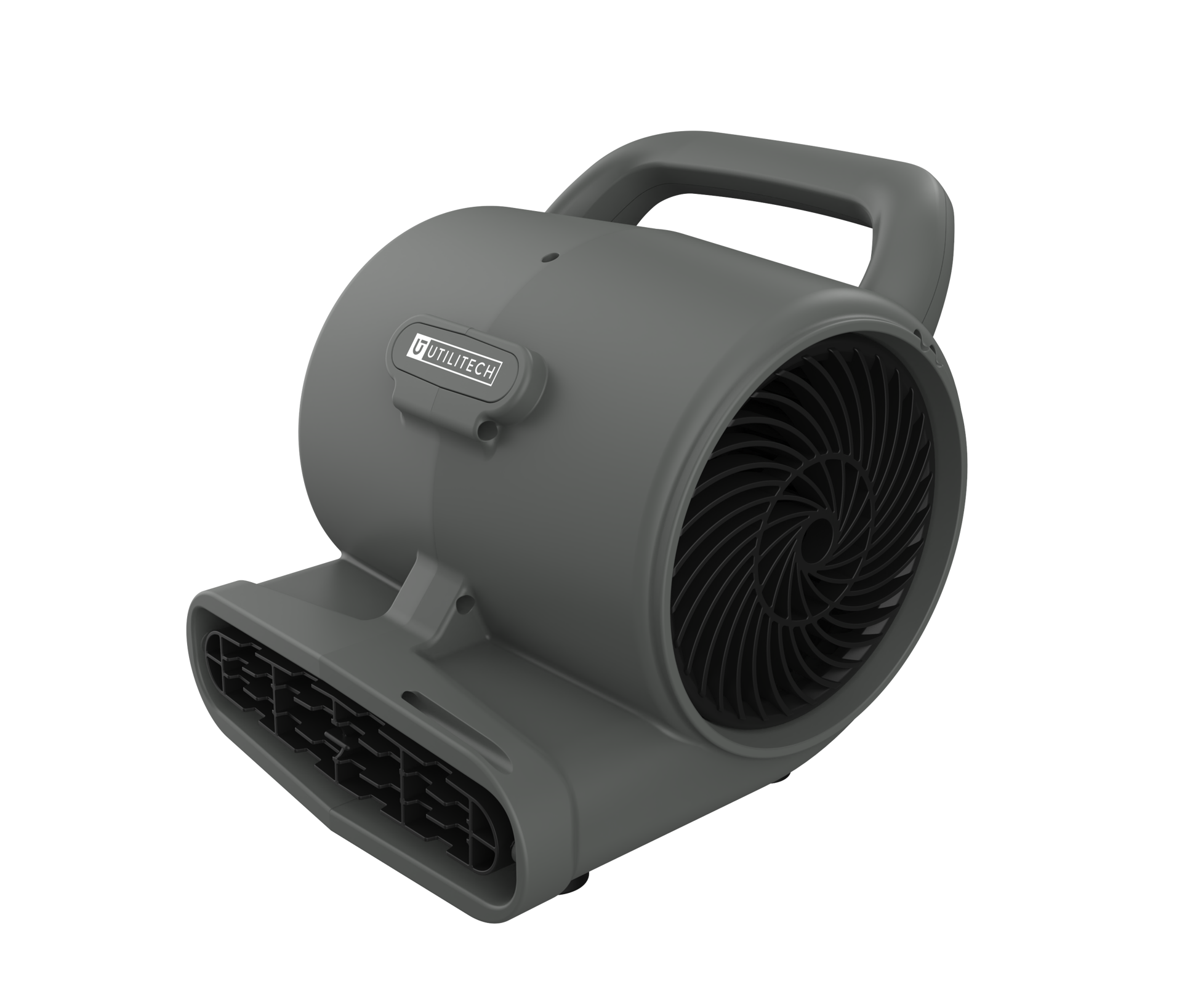 slide 1 of 6, Utilitech Air Mover 1/4-HP 900-CFM Centrifugal Daisy Chain Compatible Indoor Blower Fan with Timer, 1 ct