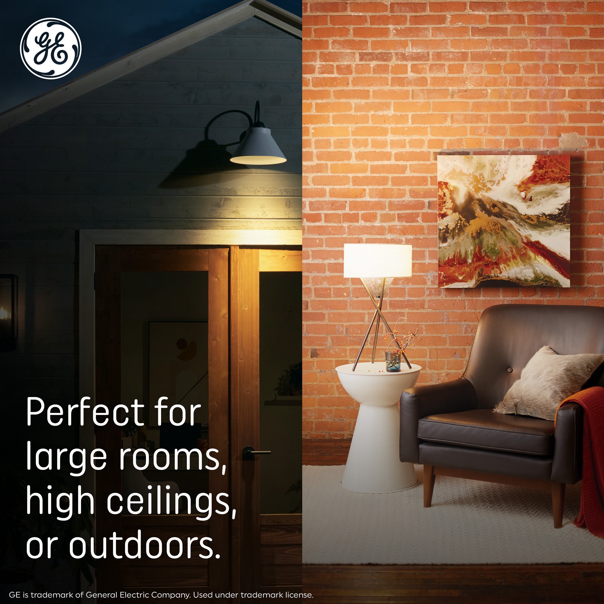 slide 6 of 6, GE 300 -Watt EQ ED28 Daylight Medium base (E-26) LED General purpose Light Bulb, 1 ct