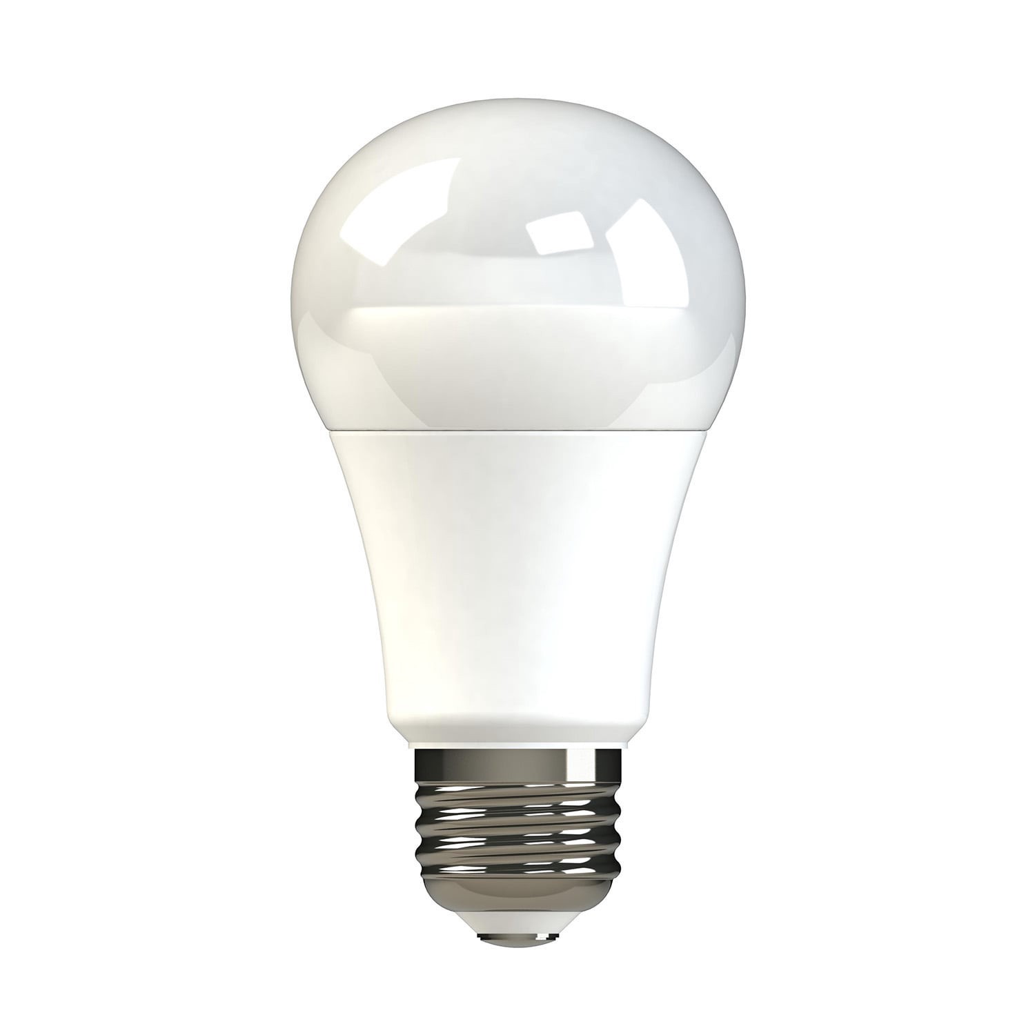 slide 3 of 6, GE Pro Series 60 -Watt EQ A19 Bright white Medium base (E-26) Dimmable LED General purpose Light Bulb 4 -Pack, 1 ct