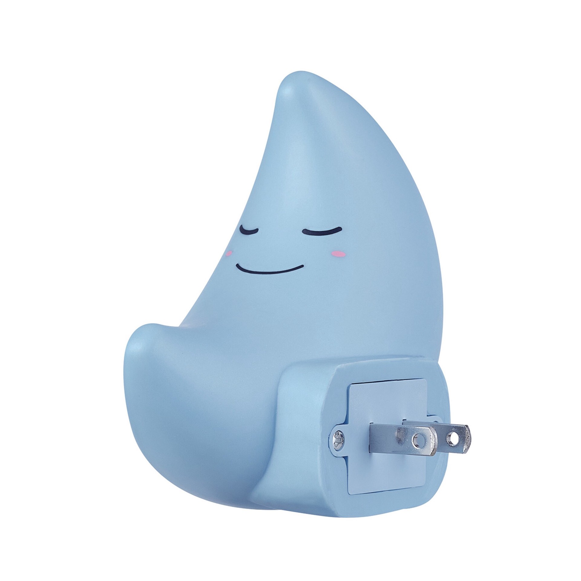 slide 2 of 6, Globe Electric Blue LED Auto On/Off Night Light, 1 ct