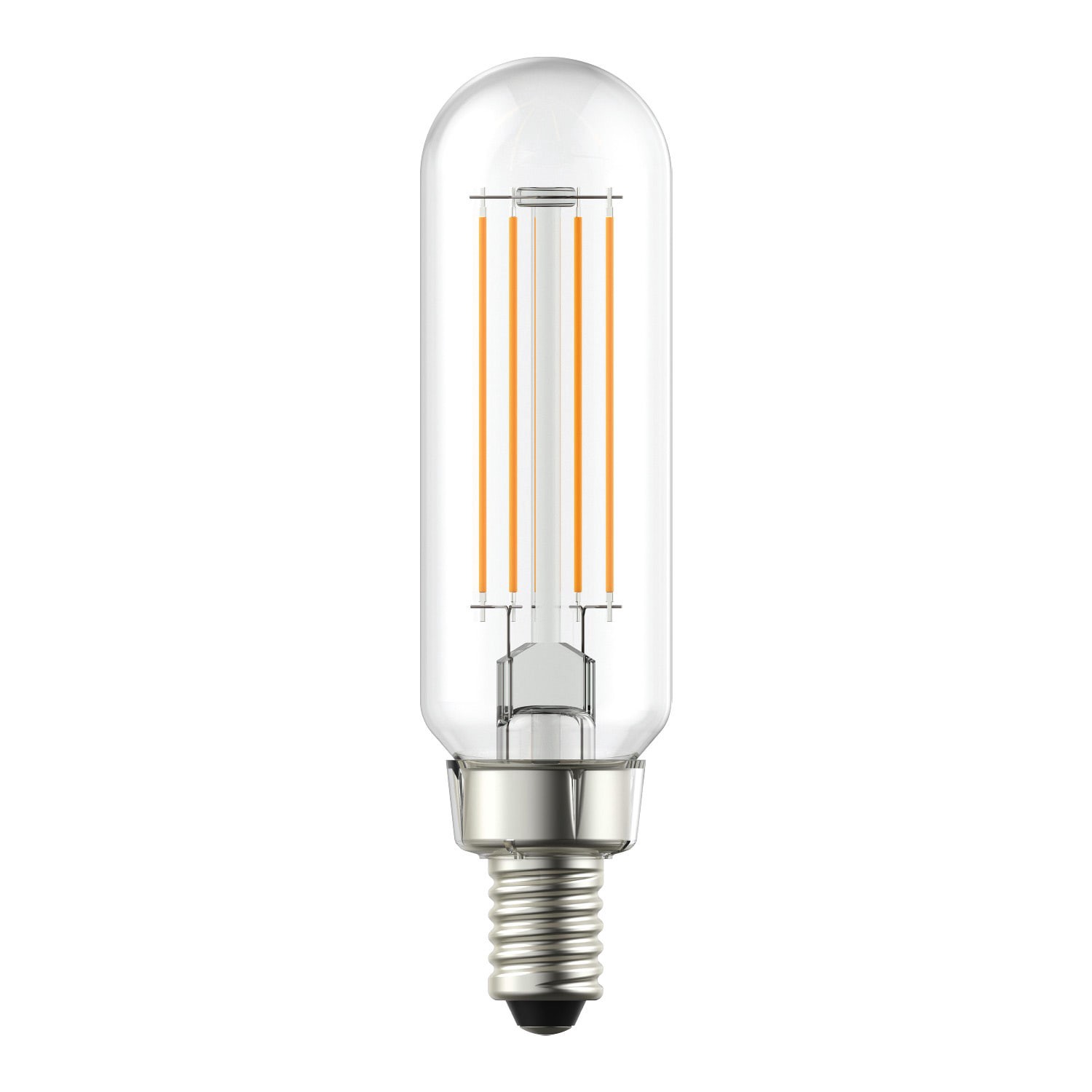 slide 3 of 6, GE 60 -Watt EQ T8 Warm white Candelabra base (E-12) Dimmable LED General purpose Light Bulb 3 -Pack, 1 ct